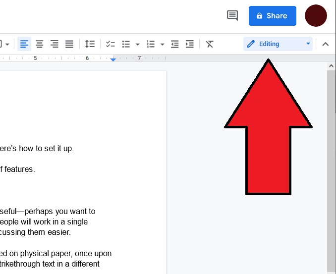 نحوه ردیابی تغییرات در Google Docs