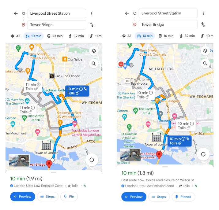 ۷ ویژگی پیشرفته Google Maps برای سفر کردن