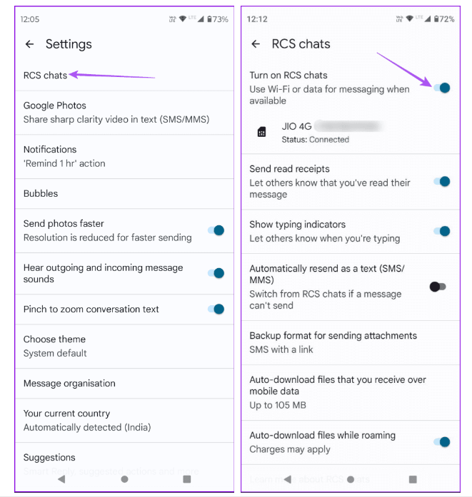 6 راه حل برای کار نکردن اعلان خواندن پیام در برنامه Google Messages