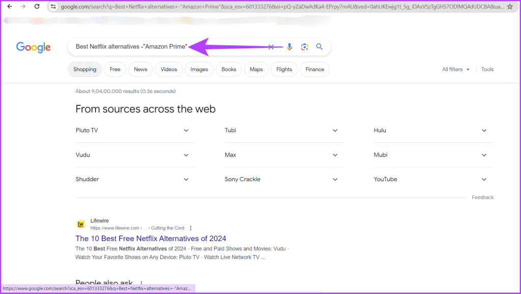 Search Google یا Type a URL چیست؟