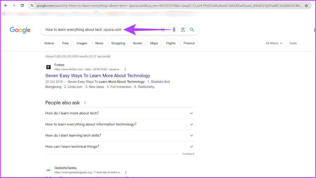 Search Google یا Type a URL چیست؟