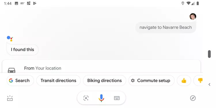 نحوه استفاده از Google Assistant در Google Maps