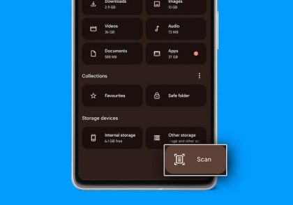 اسکن اسناد اندروید با استفاده از اپلیکیشن Files by Google