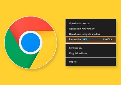 چگونه پیش نمایش لینک در گوگل کروم را فعال کنیم؟